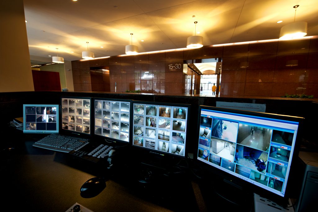 Security Monitors in Office Building