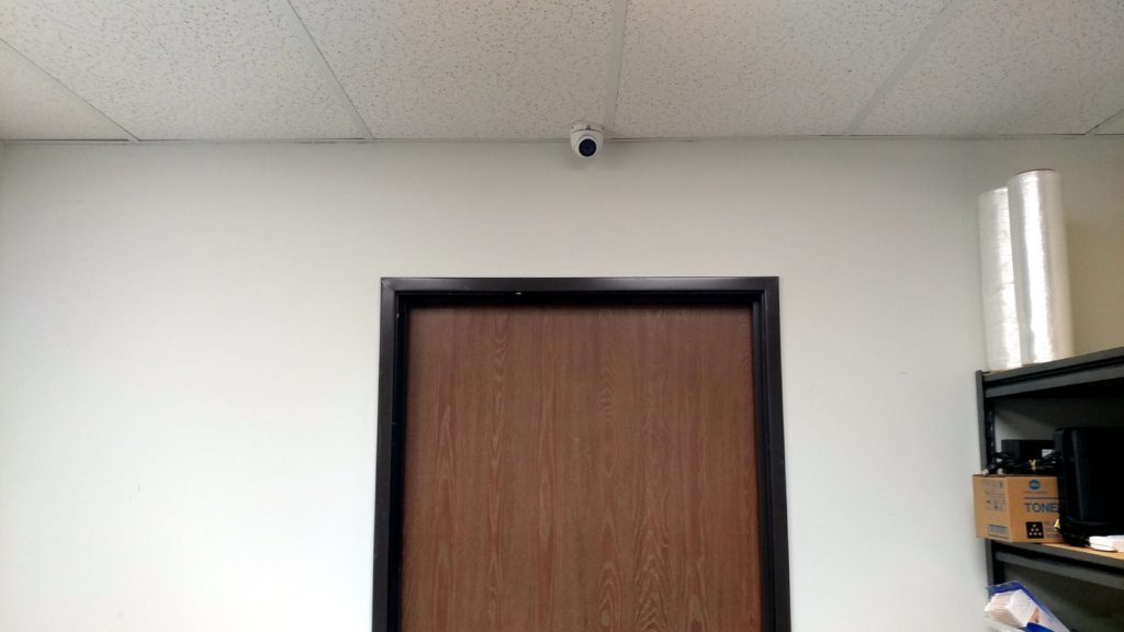 Hikvision Security camera in commercial office
