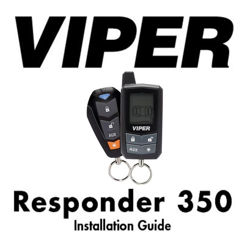 Viper alarm 2-way remote 350 installation manual