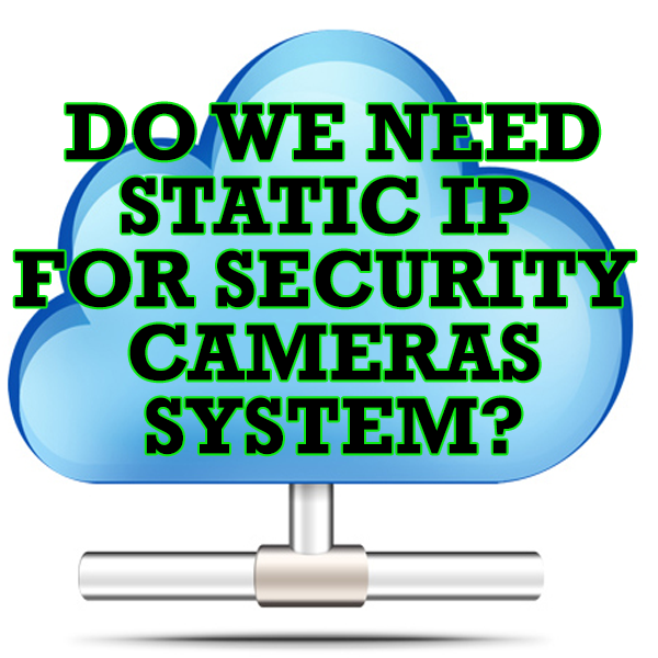 static ip or DDNS for security cameras